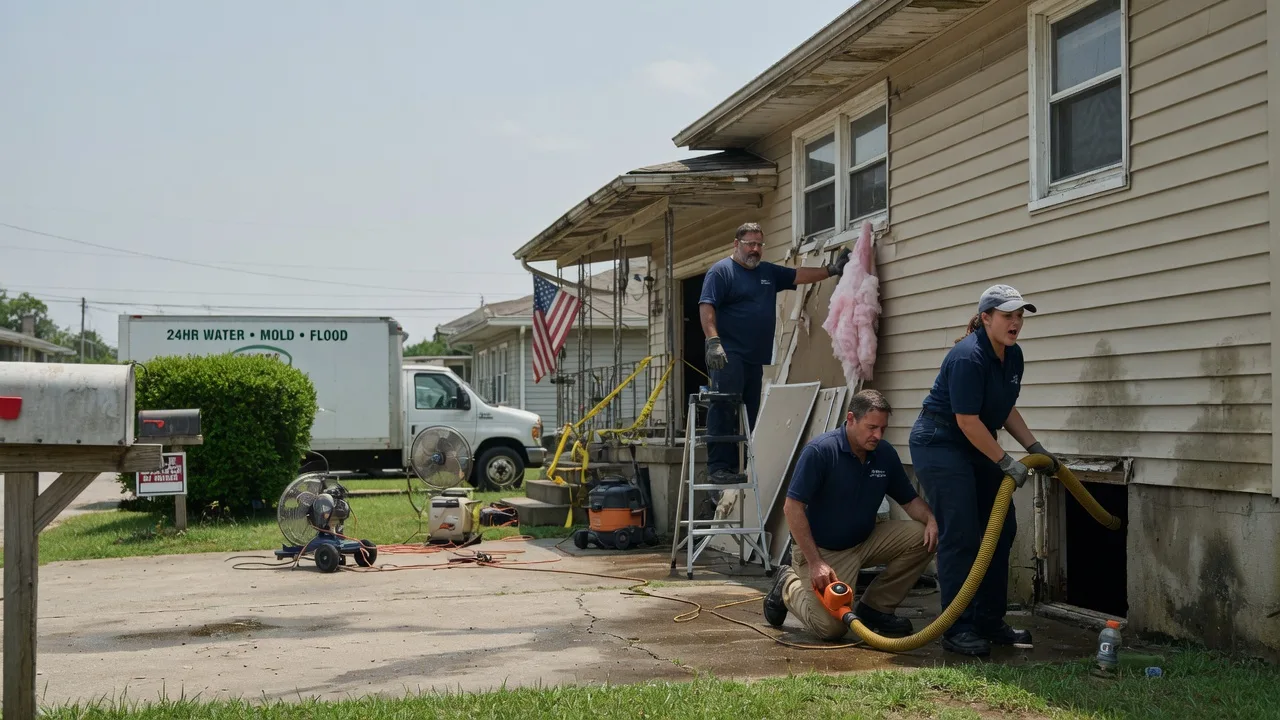 Water Damage Repair in Kellnersville, WI near me